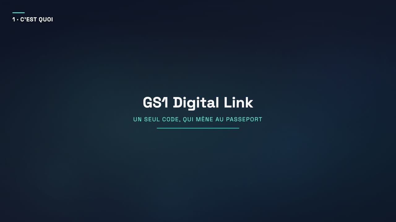 GS1 Digital Link : un seul code vers le passeport